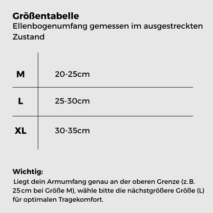 Glomaro Elbow Sleeve Night